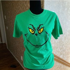 The grinch Christmas Dark Green T-shirt S, M, L or XL unisex adult